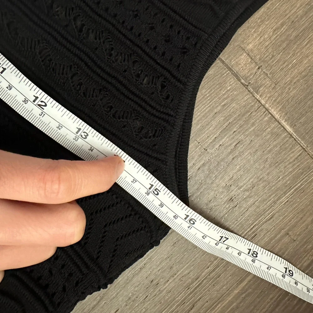 Alexis Black Textured Knit Mermaid Hem Dress - Picture 2 of 7